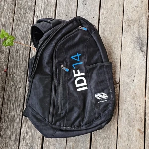 Event ryggsäck - Med ett band för bärande snett över ryggen 