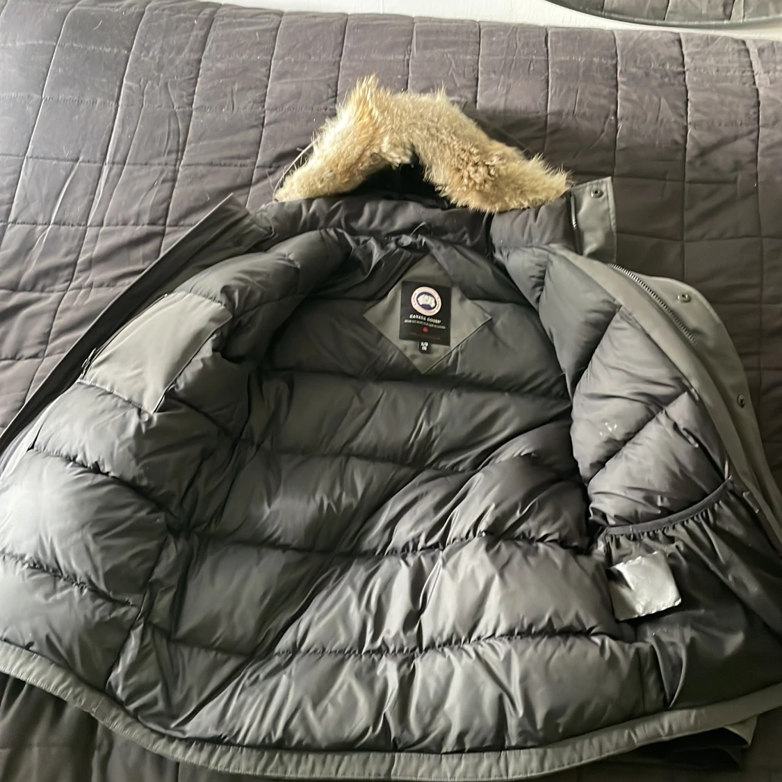 Canada goose jacka grå - 90