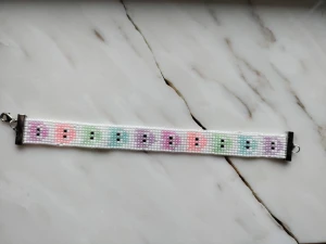 Pacman ghost armband  - Ett handgjort armband.