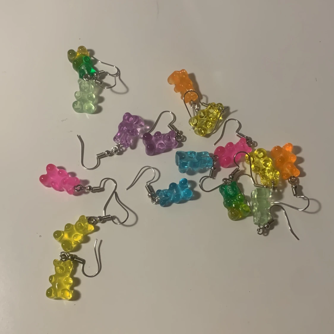 Gummi Björn örhängen