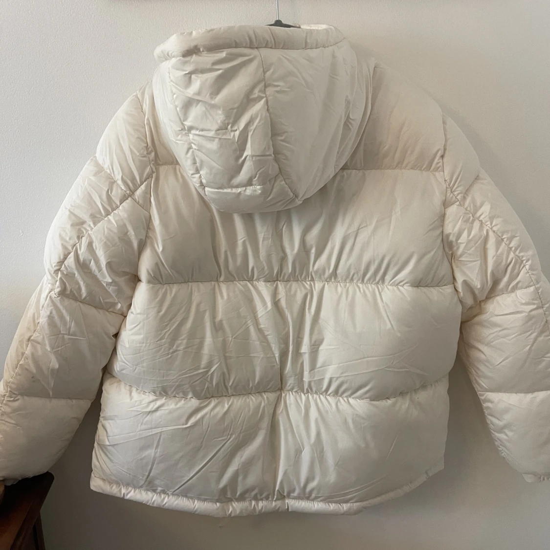 Vit vinterjacka - 90