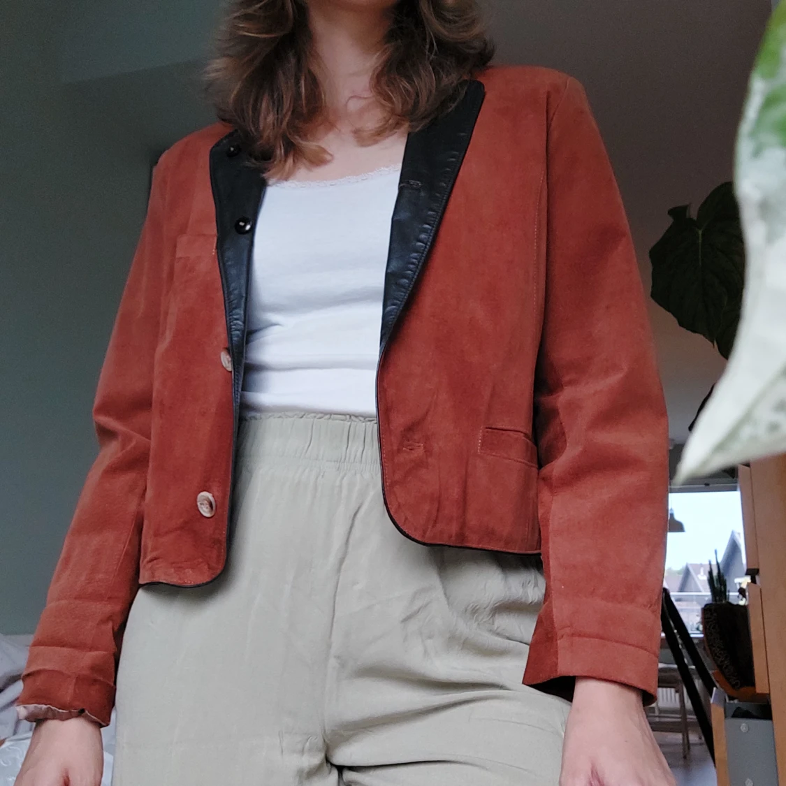 Suede jacka - 90