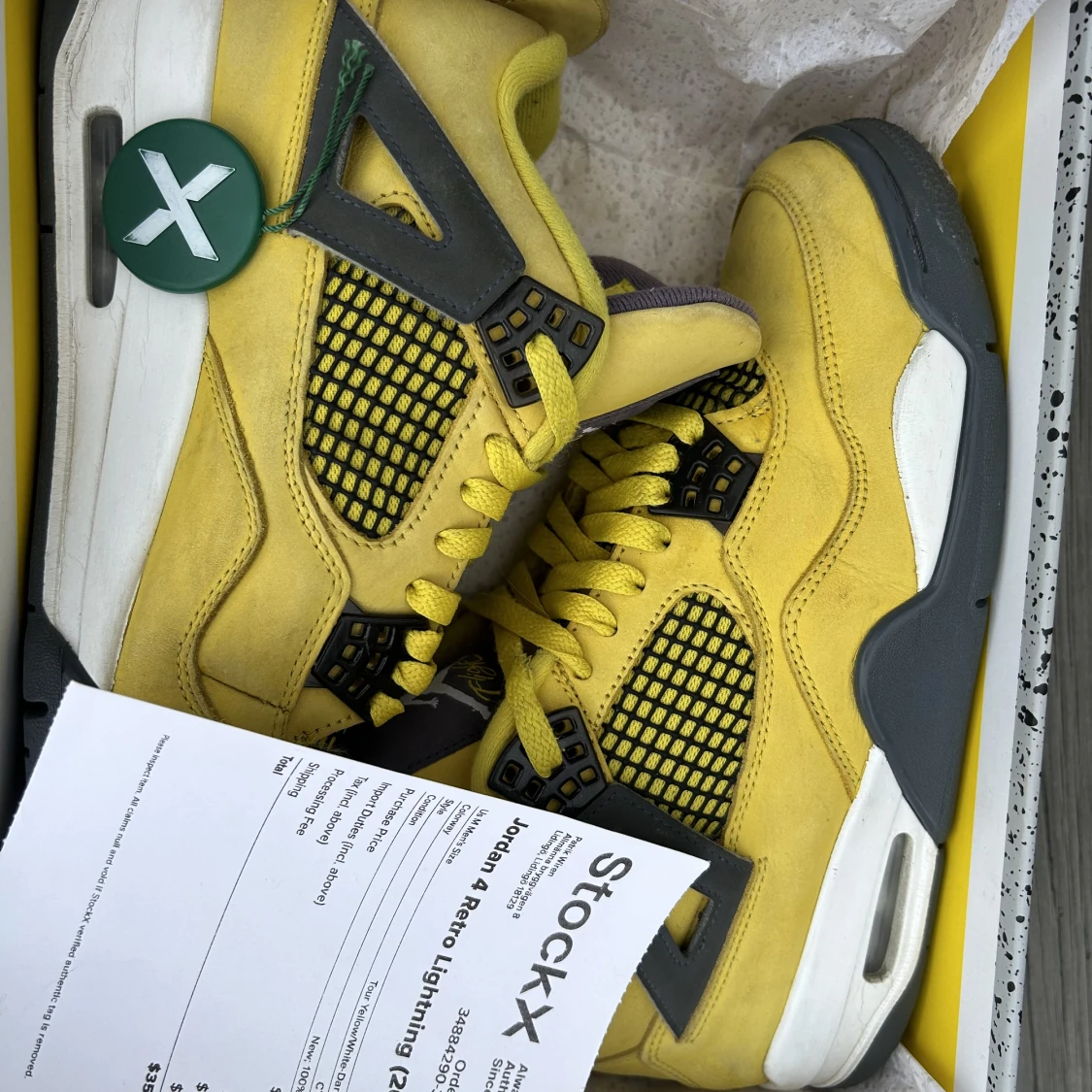 Jordan 4 Lightning - 90