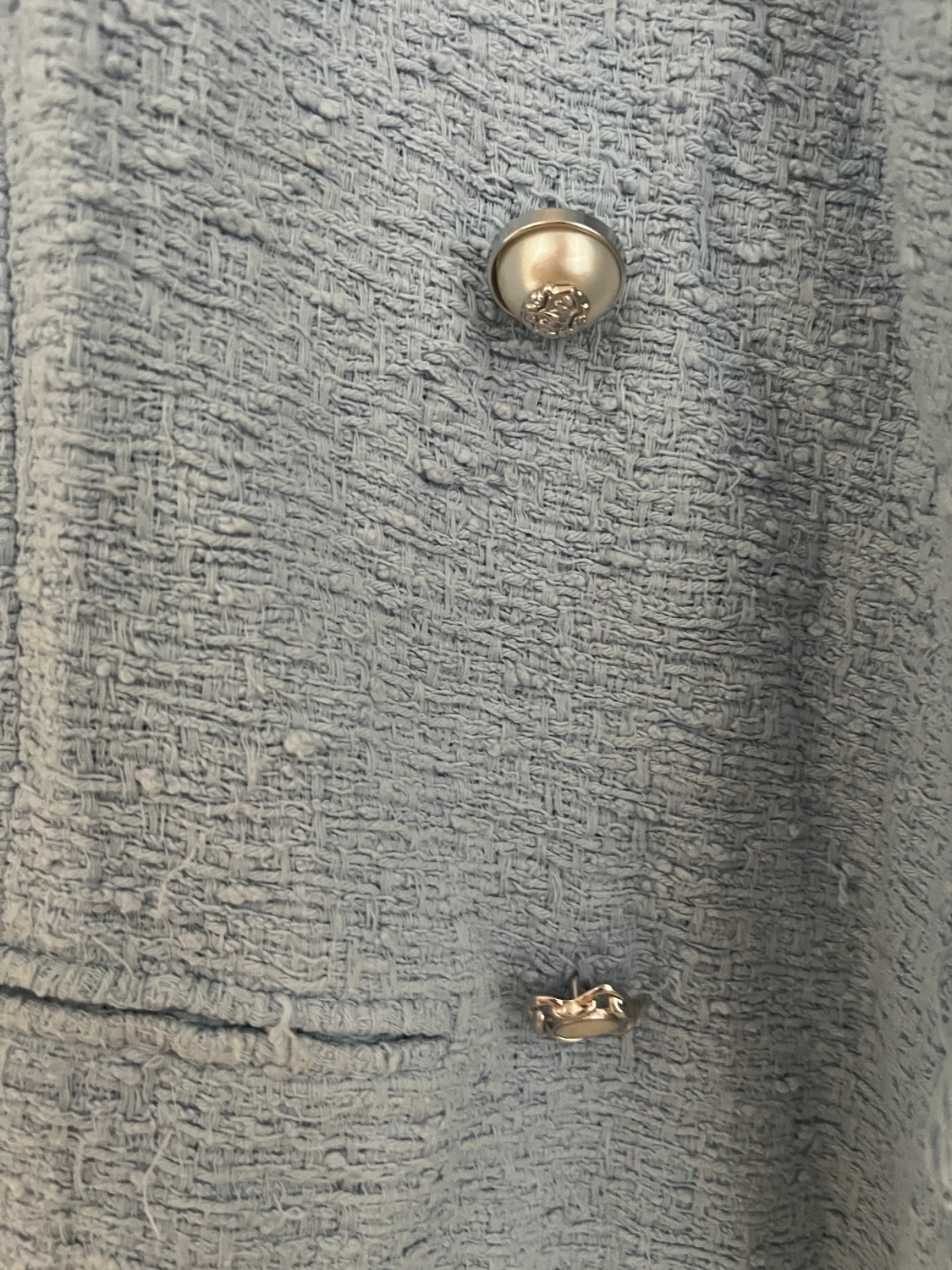 Zara kavaj ljusblå XS - 90