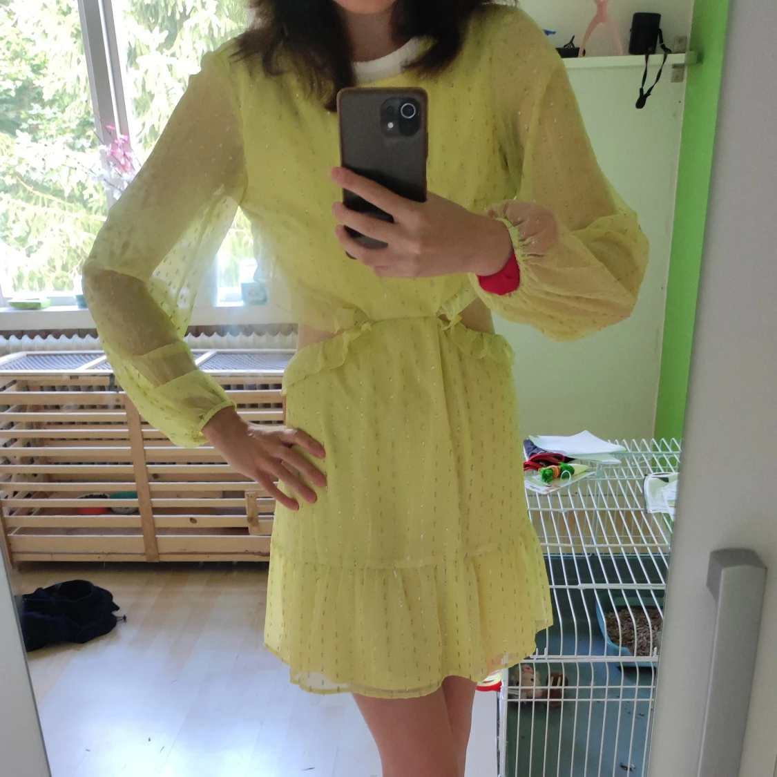 Härlig klänning i lolita stil💛