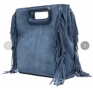 INTRESSEKOLL, blå maje väska i storlek mellan, kan tänka mig att byta