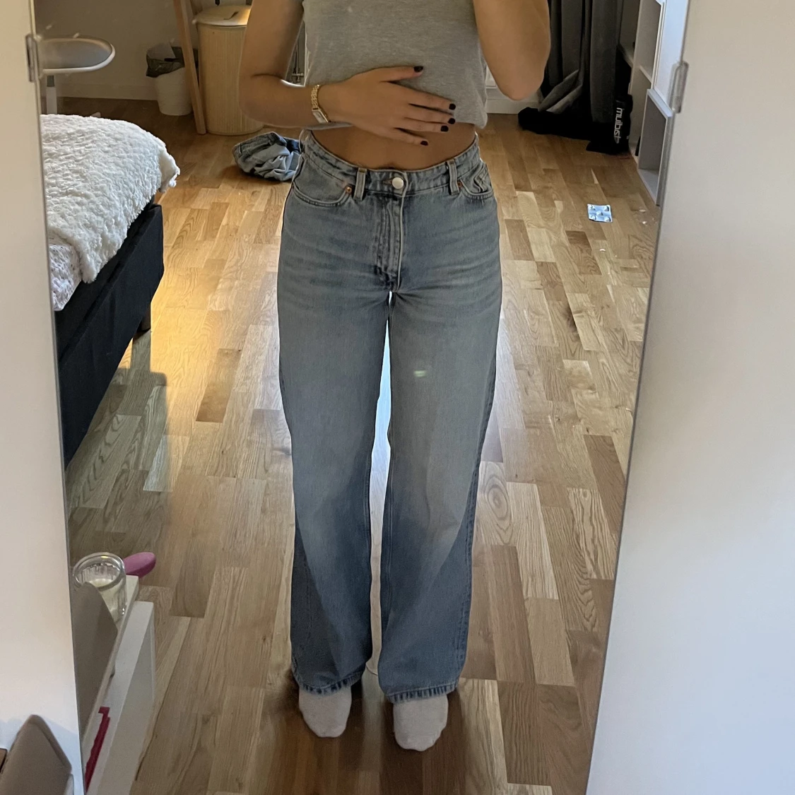 Vida Högmidjade Jeans