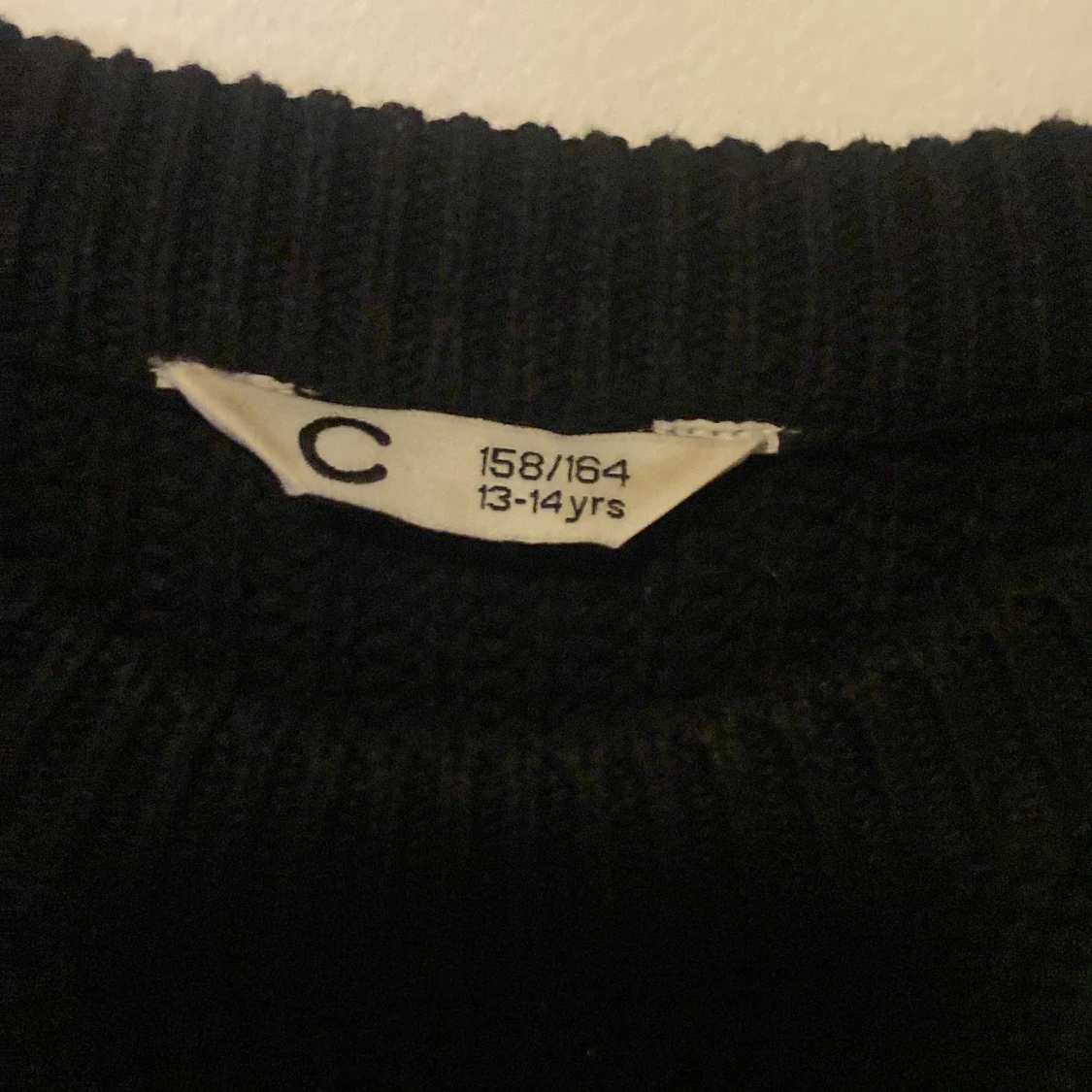 Randig stickad tröja - 90