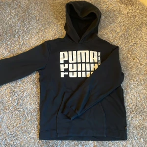 Hoodie  - Svart hoodie från puma i nyskick!