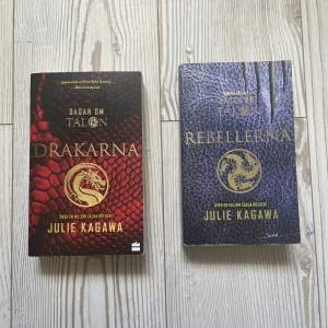 Första och andra boken i en serie om drakar. På svenska. I bra skick med hela ryggar. Jag säljer massa fler böcker. Samfrakta gärna🙏🏼