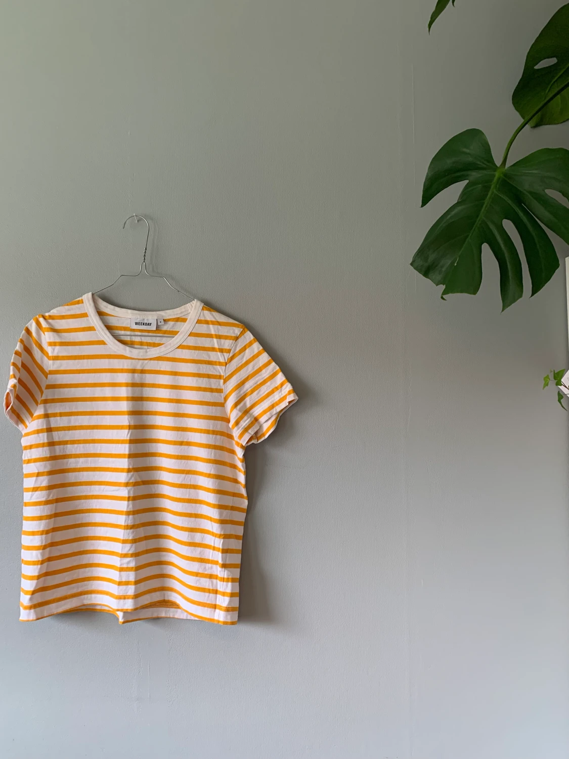 Randig tshirt weekday