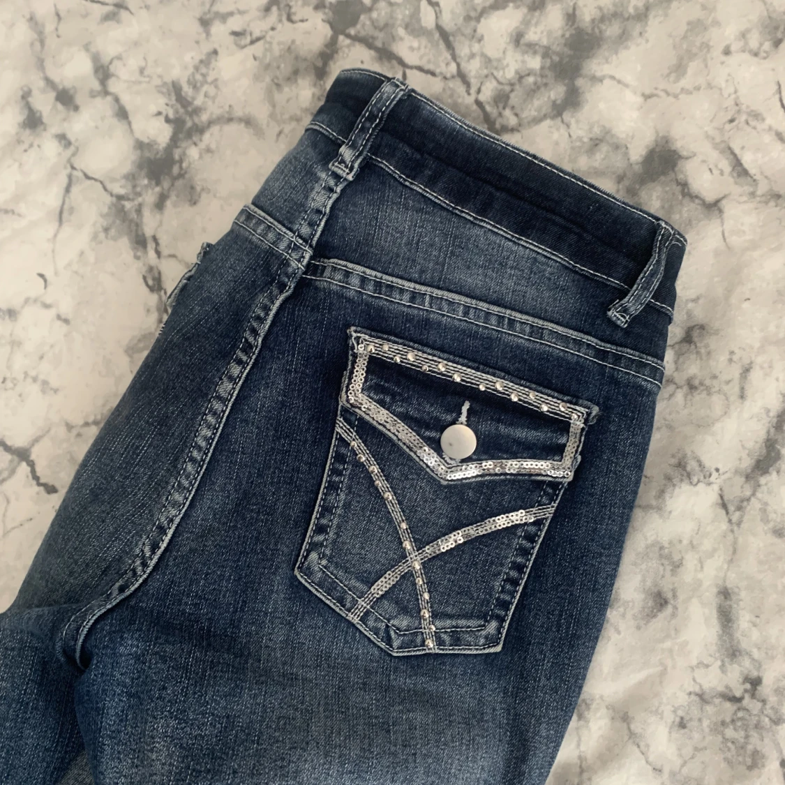 Lågmidjad byxor  - 90