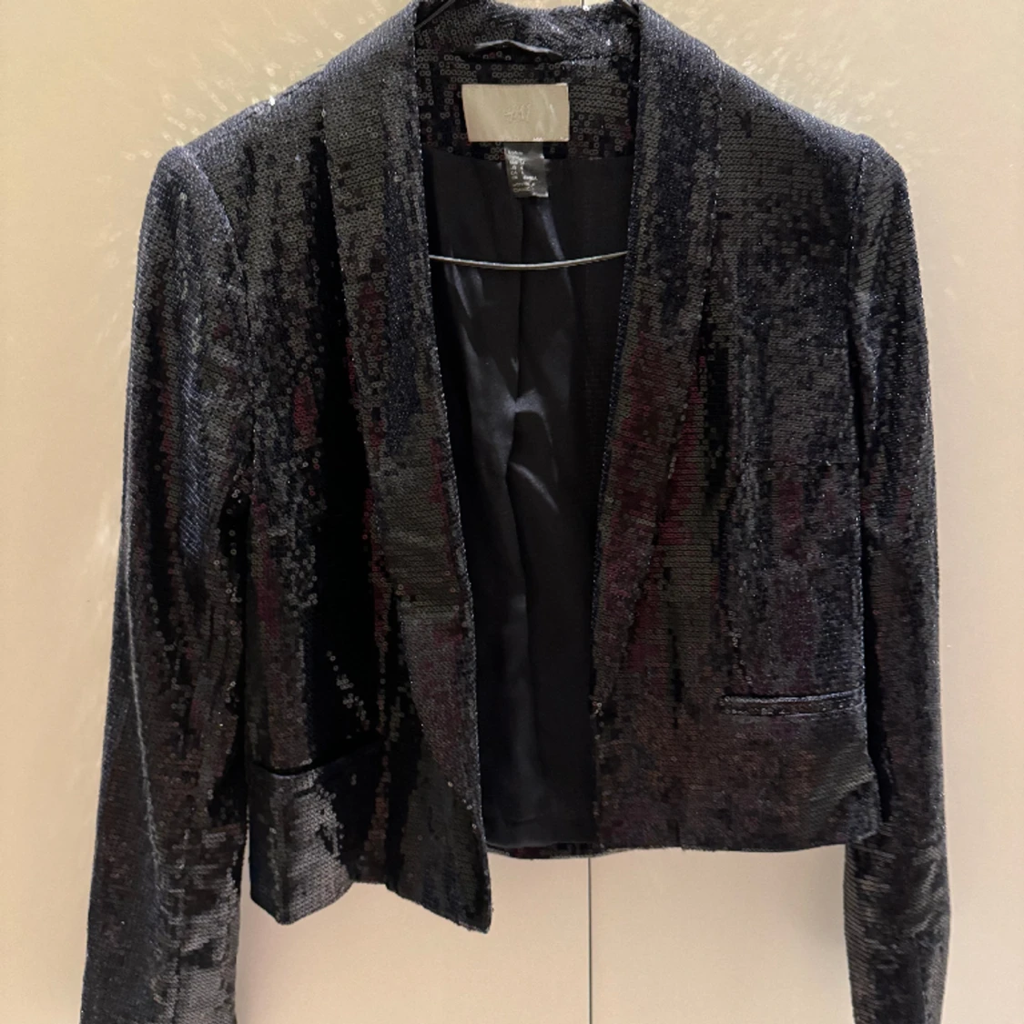 Svart Paljett kavaj - 90