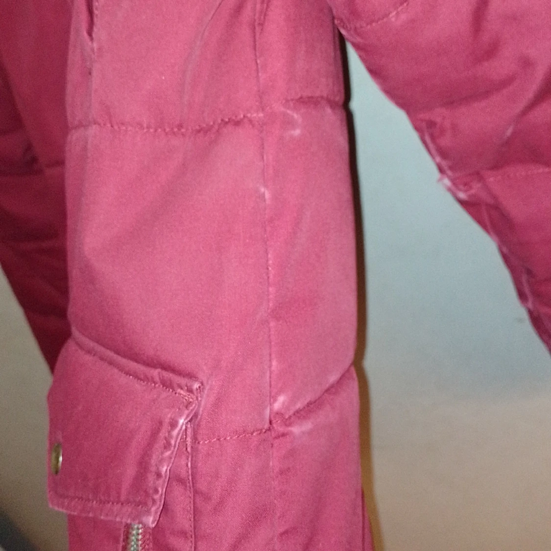 Vinröd vinterjacka red label strl XS/S - 91