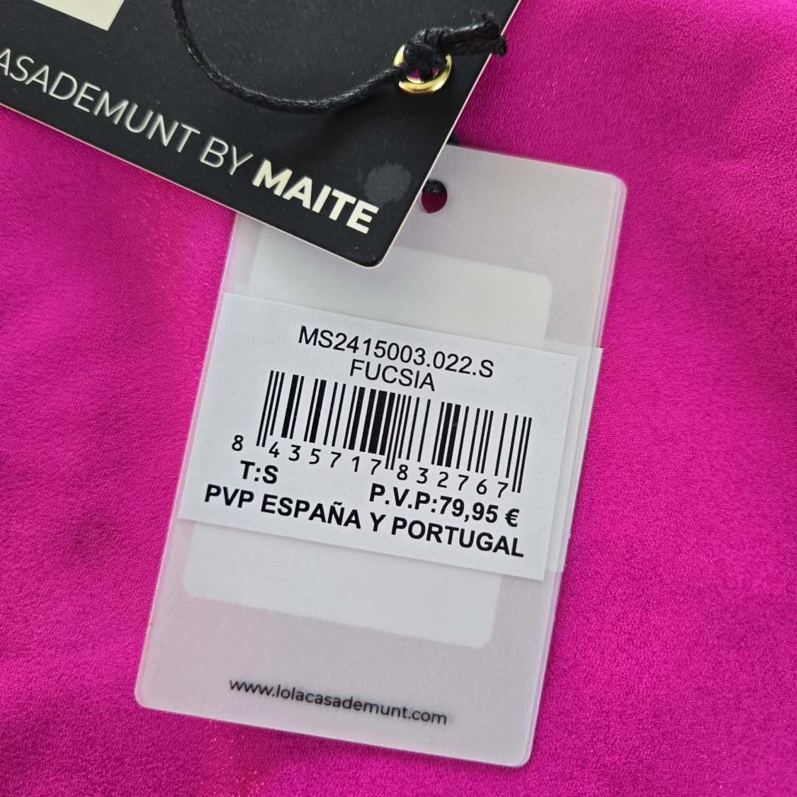 Fuchsia linnetopp från Lola Casademunt - 2