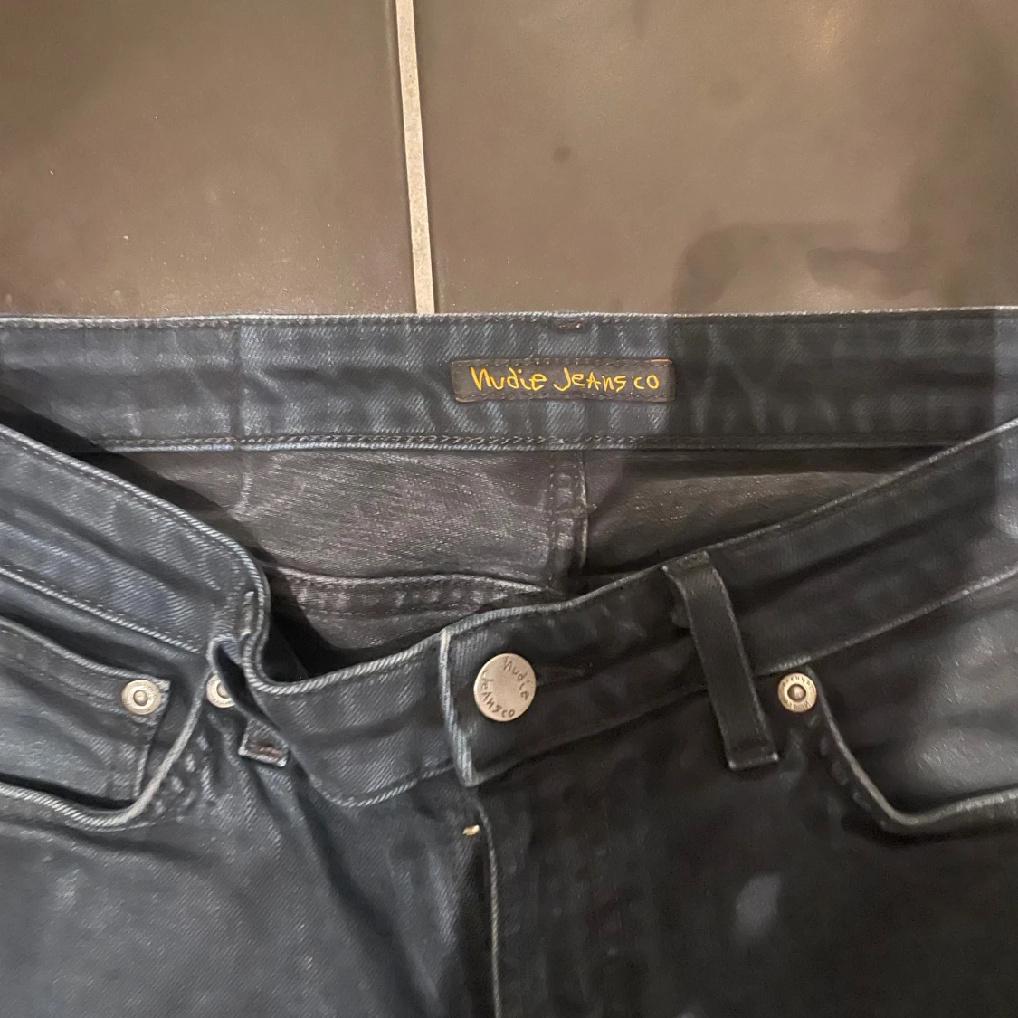 Svarta skinny jeans från Nudie Jeans - 1