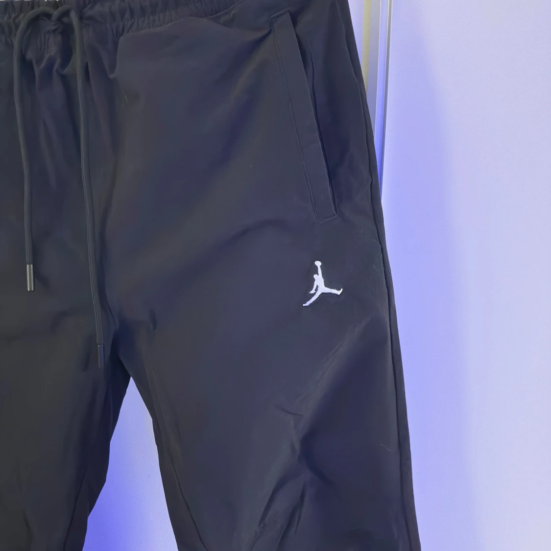 Svarta Jordan cargopants med snörning - 3