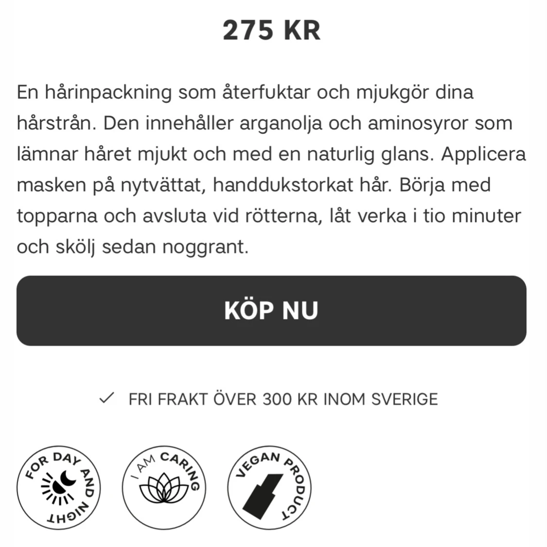 CAIA Care Soufflé hårmask - 1