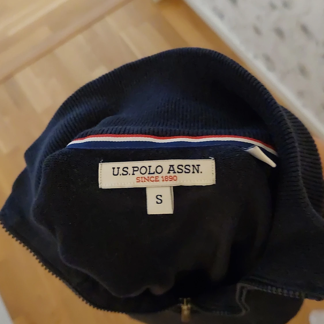 Mörkblå half zip från U.S. Polo Assn. - 3