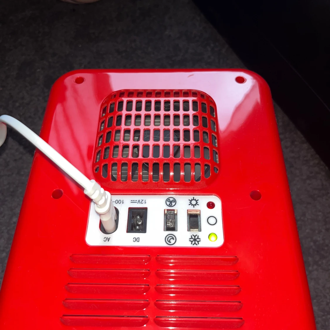 Nedis Mini Kylskåp Röd - 4