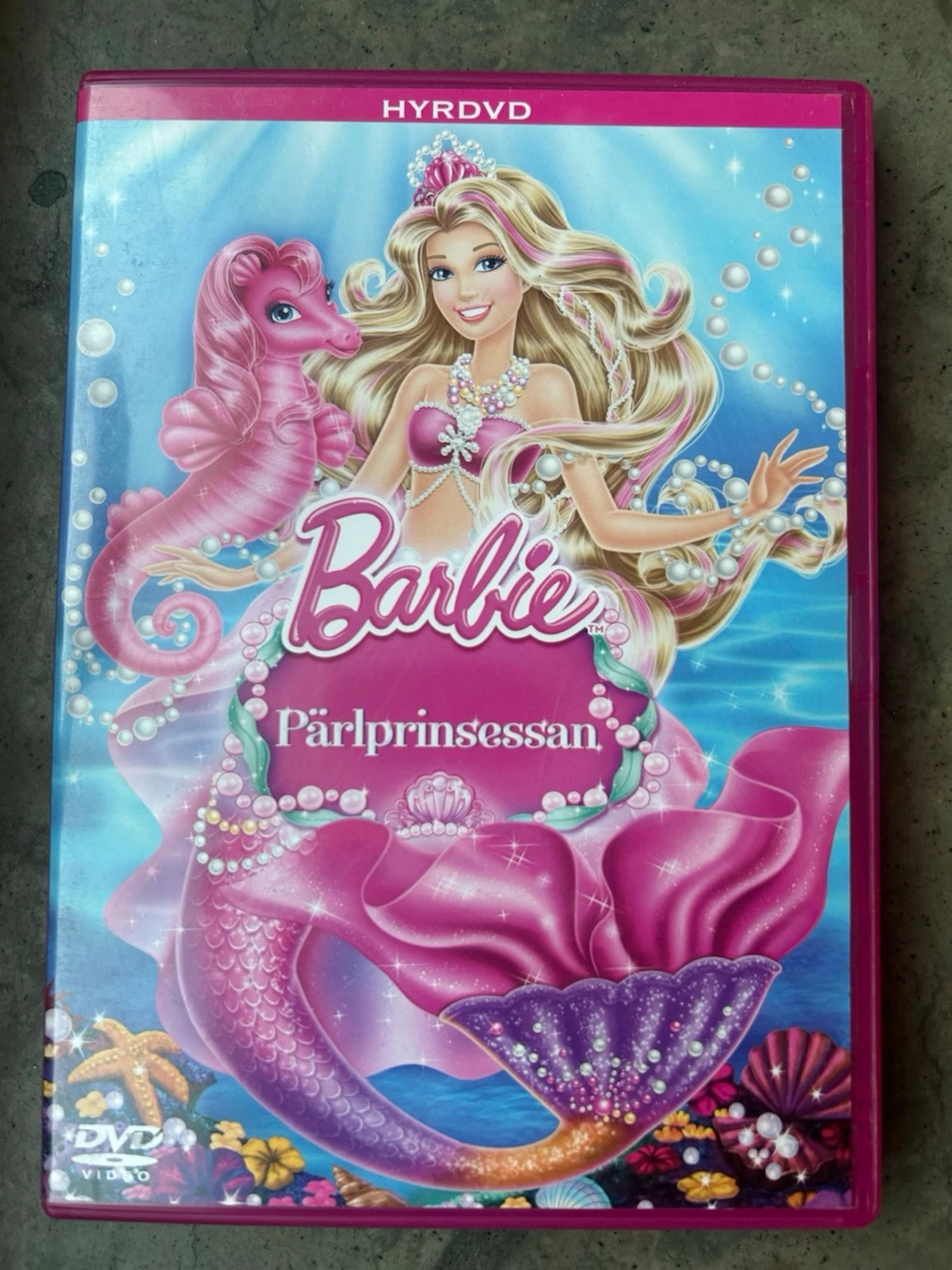 Barbie - pärlprinsessan dvd 