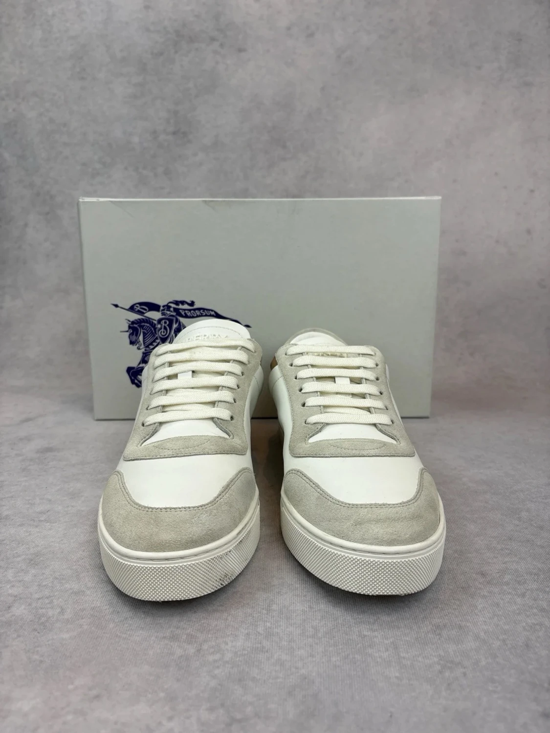 Burberry checked sneakers  - 2