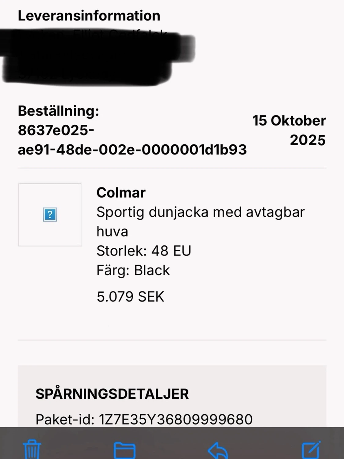 Colmar vinterjacka M - 3