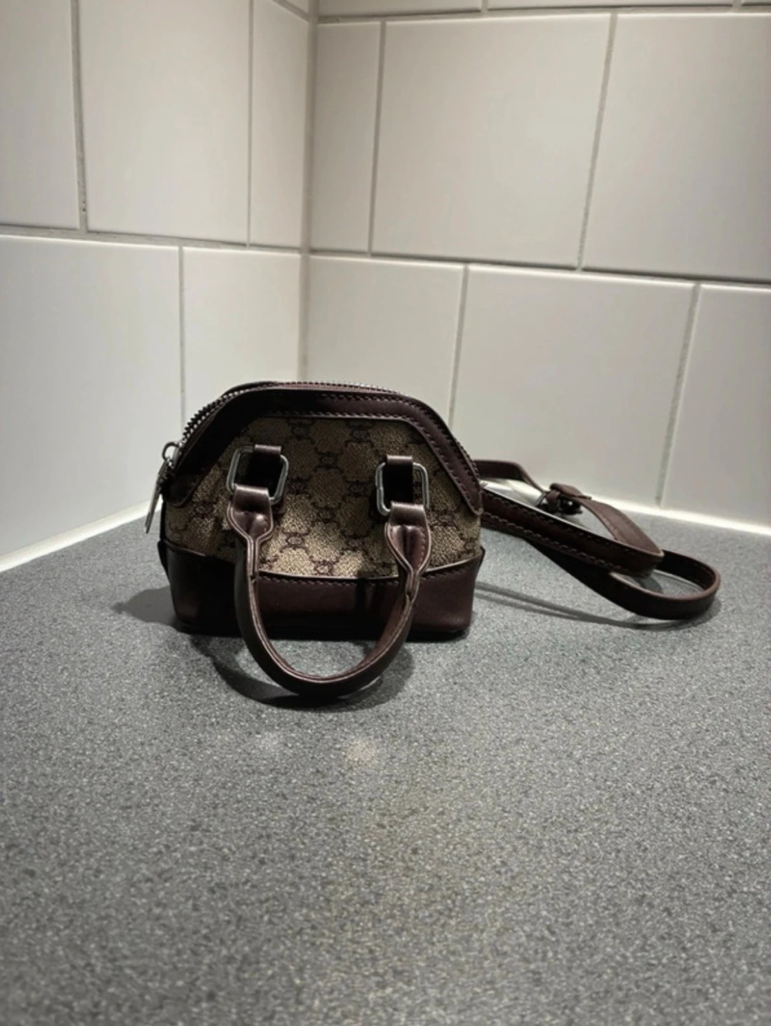 Brun minihandväska! 🙌🏼