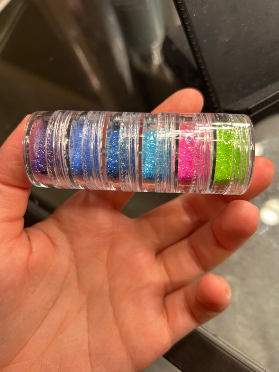 Nagel glitter - 3