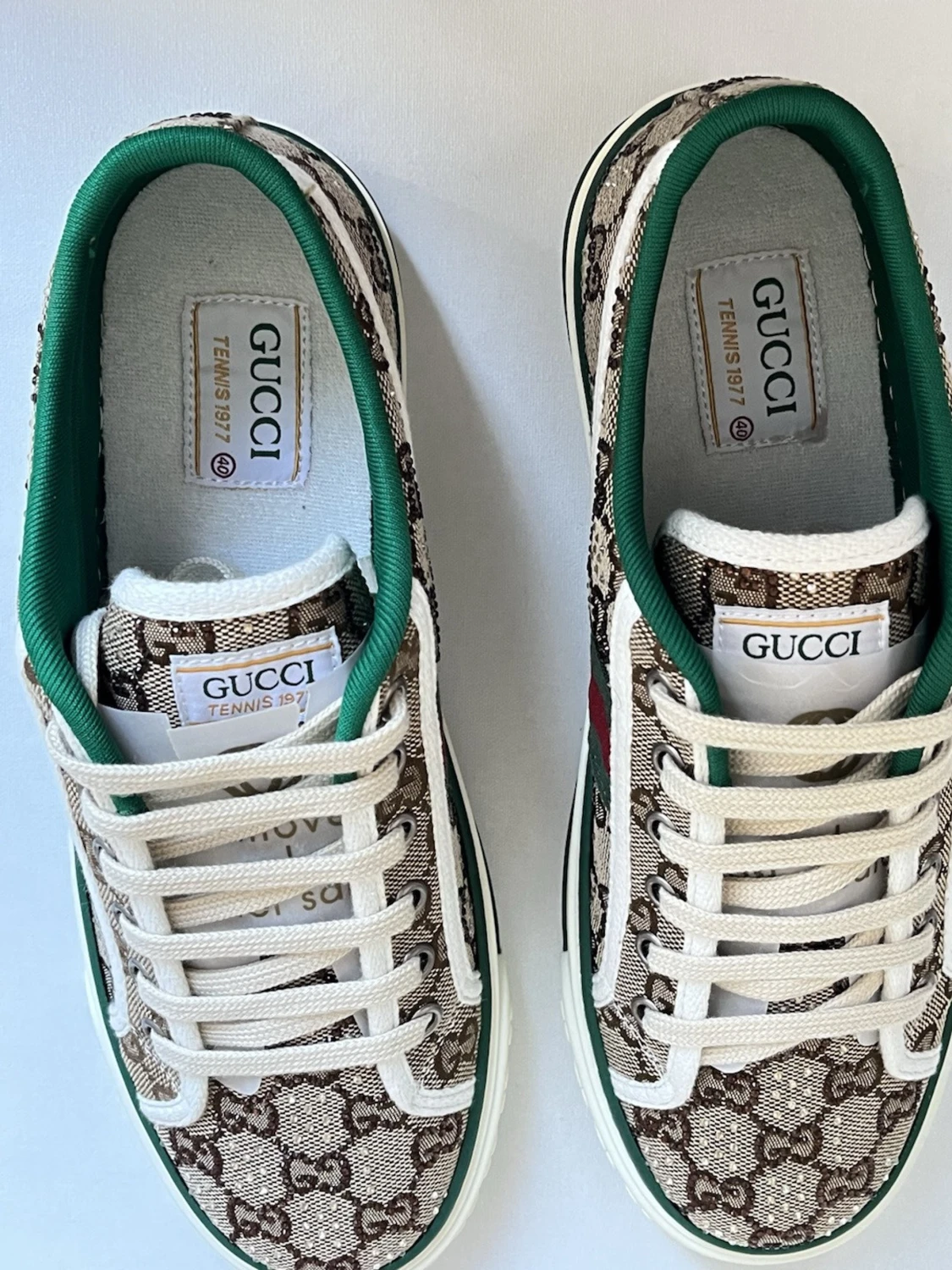 Gucci GG Supreme låga sneakers - 4