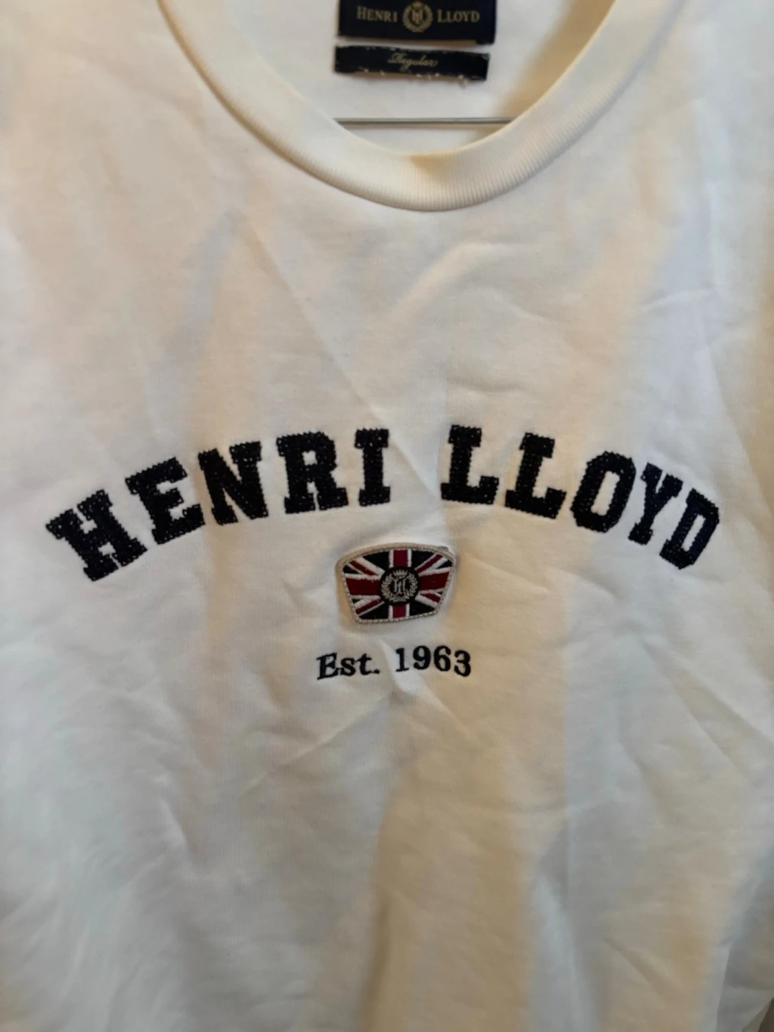 Vit sweatshirt från Henri Lloyd - 1