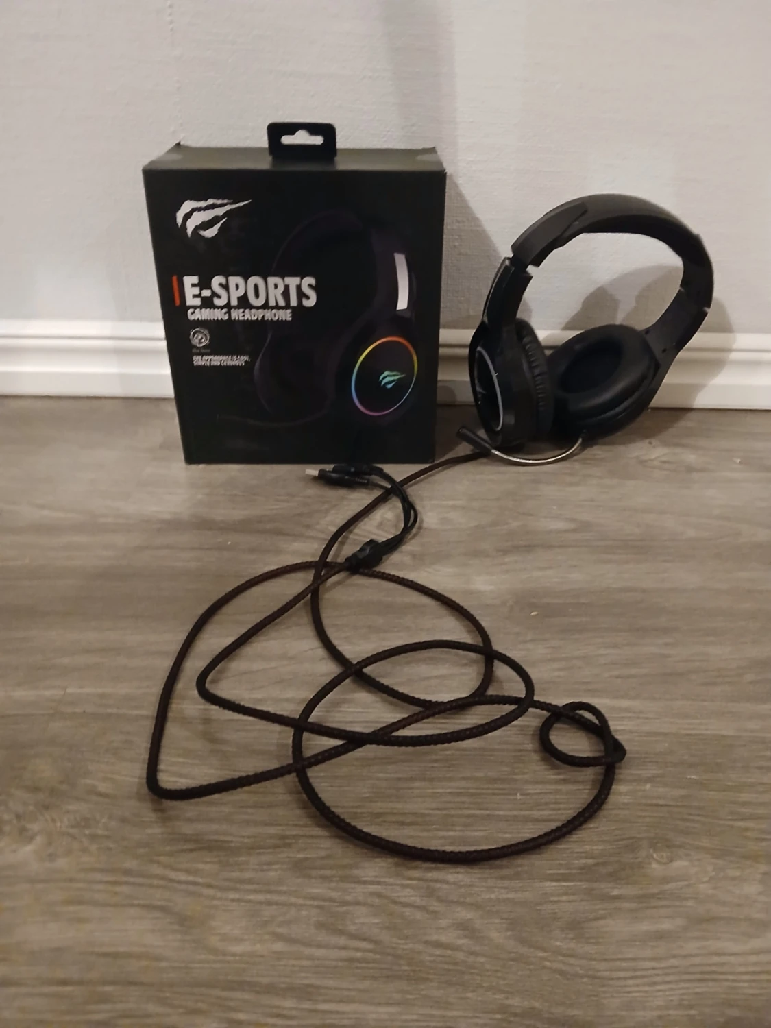 E-Sports gaming headset med RGB - 1