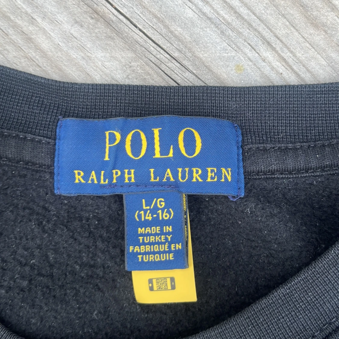 Svart Polo Bear tröja Ralph Lauren - 1
