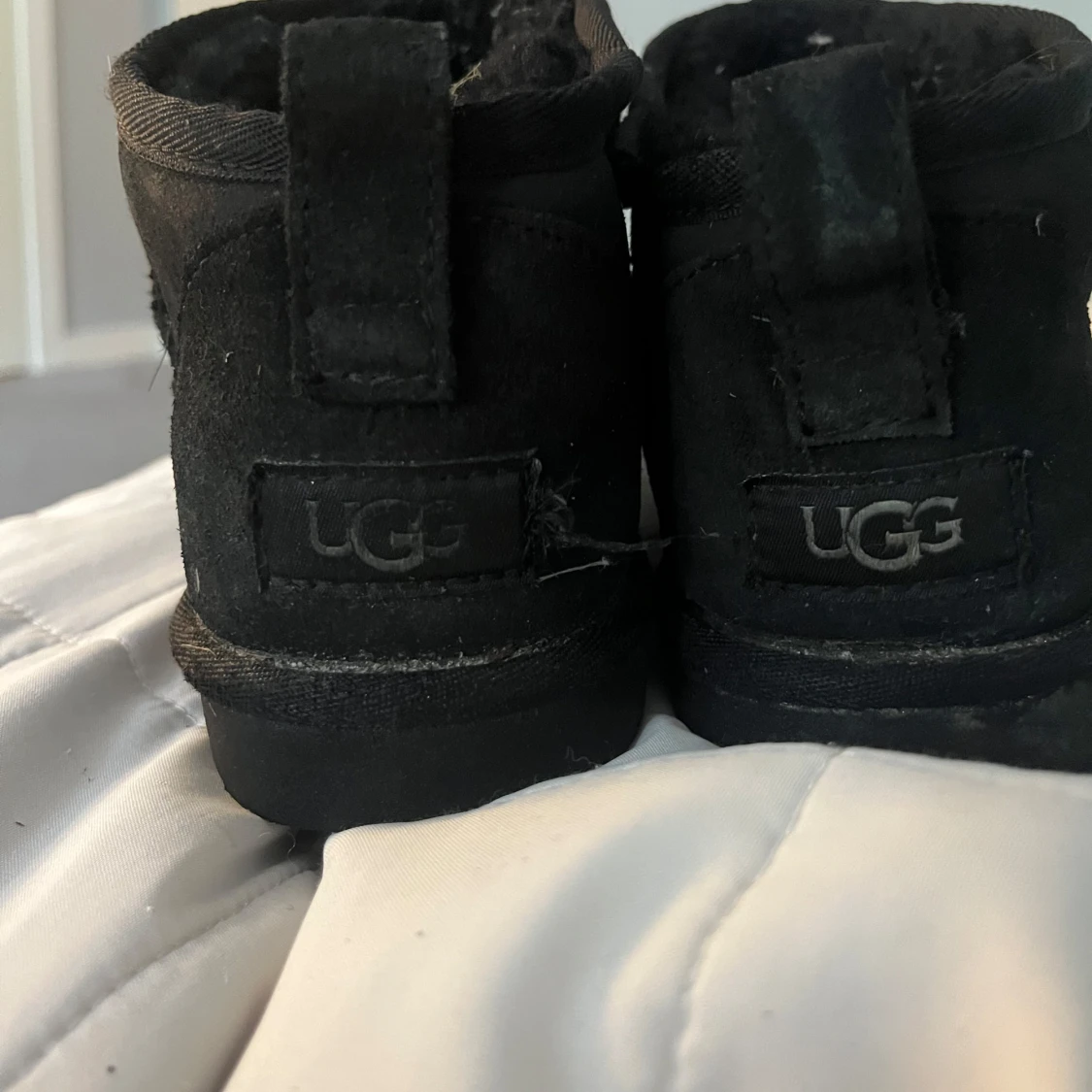 Svarta UGG boots i mocka - 1
