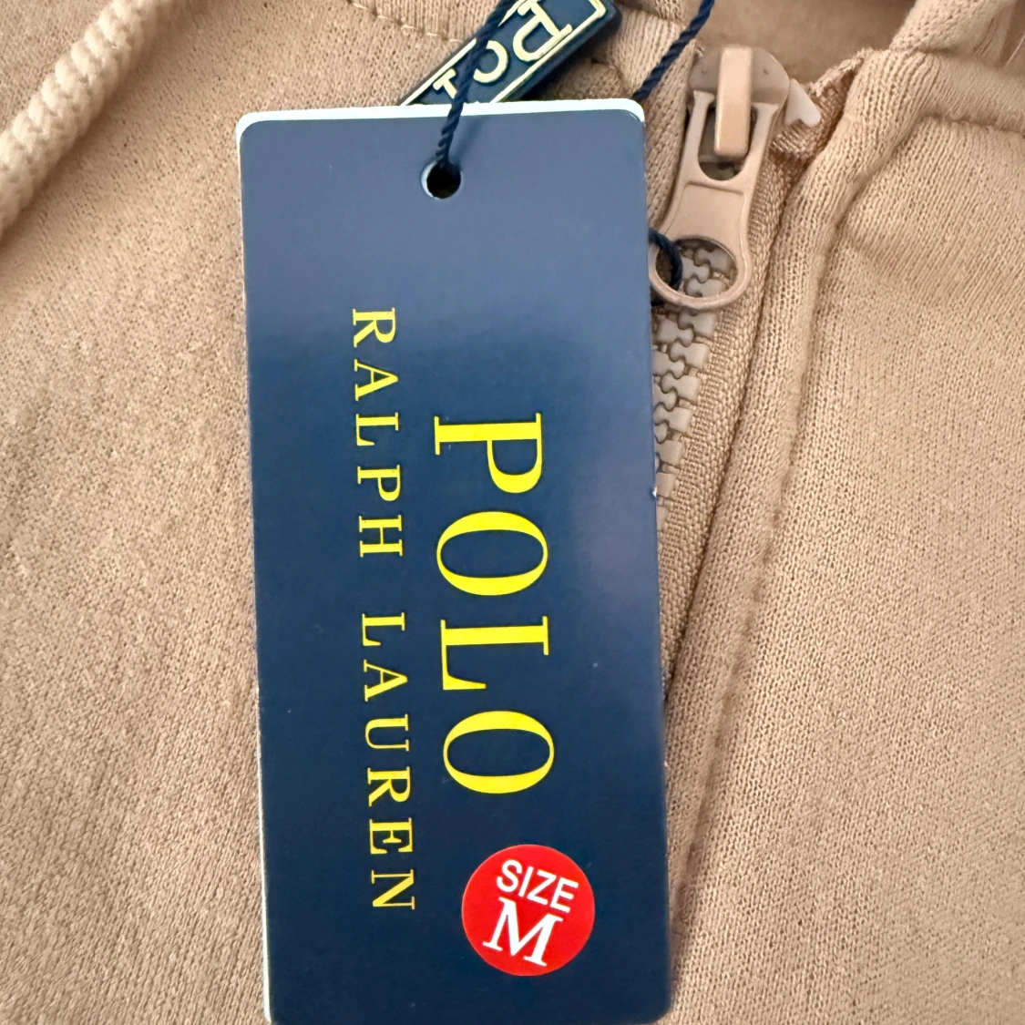 Beige hoodie från Polo Ralph Lauren M - 1