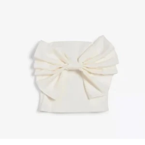 Rosett topp - Otroligt fin tube top med större rosett framtill🎀Använd 1 gång men är en favorit 😍säljs inte längre men så wow, köptes för 500!