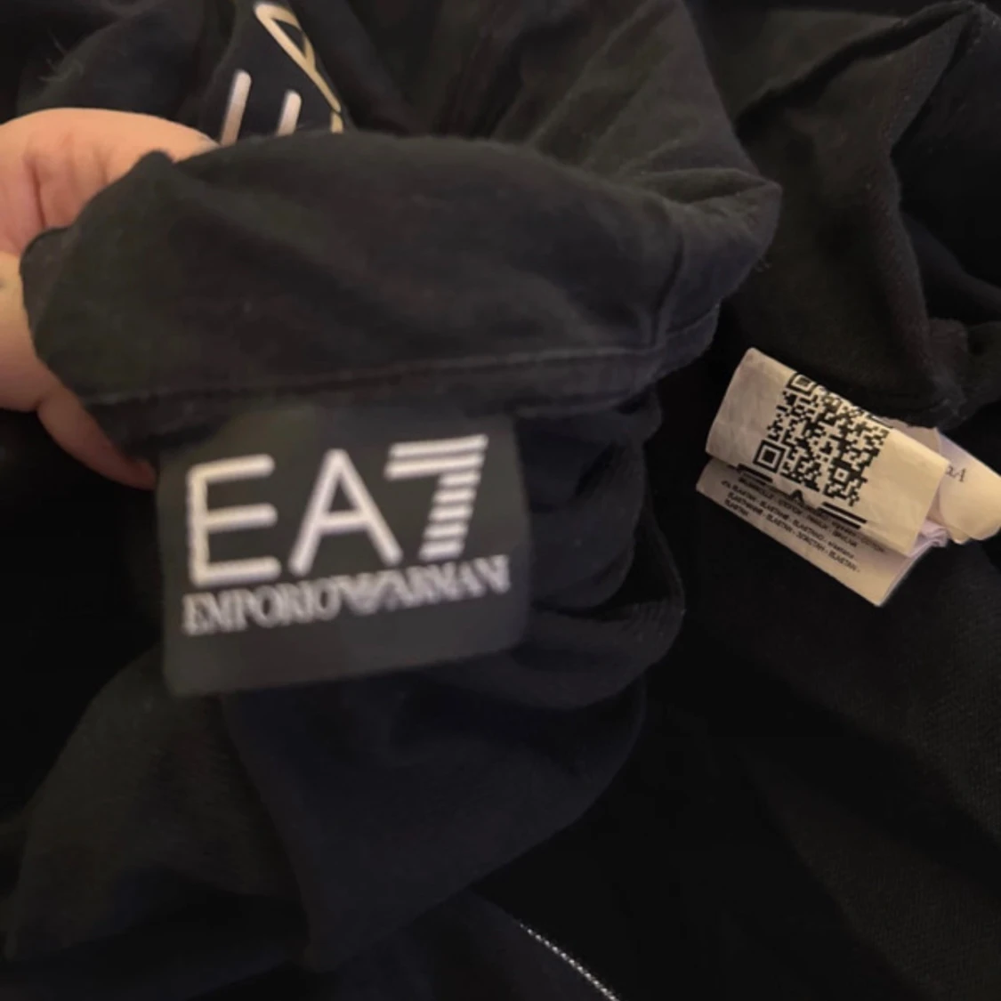 Svart zip-hoodie EA7 Emporio Armani - 3