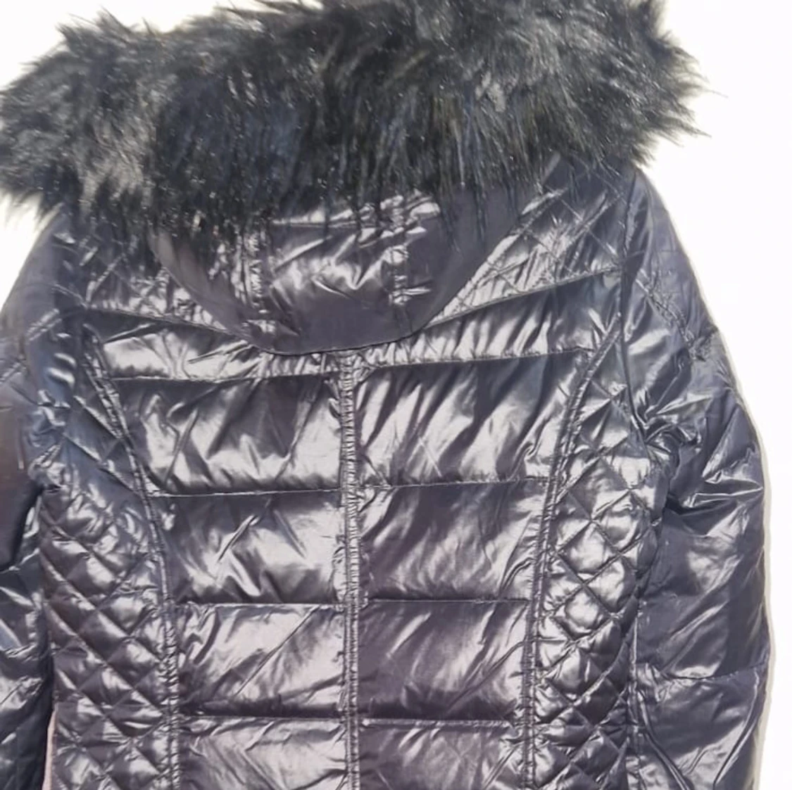 Svart dunjacka Rockandblue med päls - 1