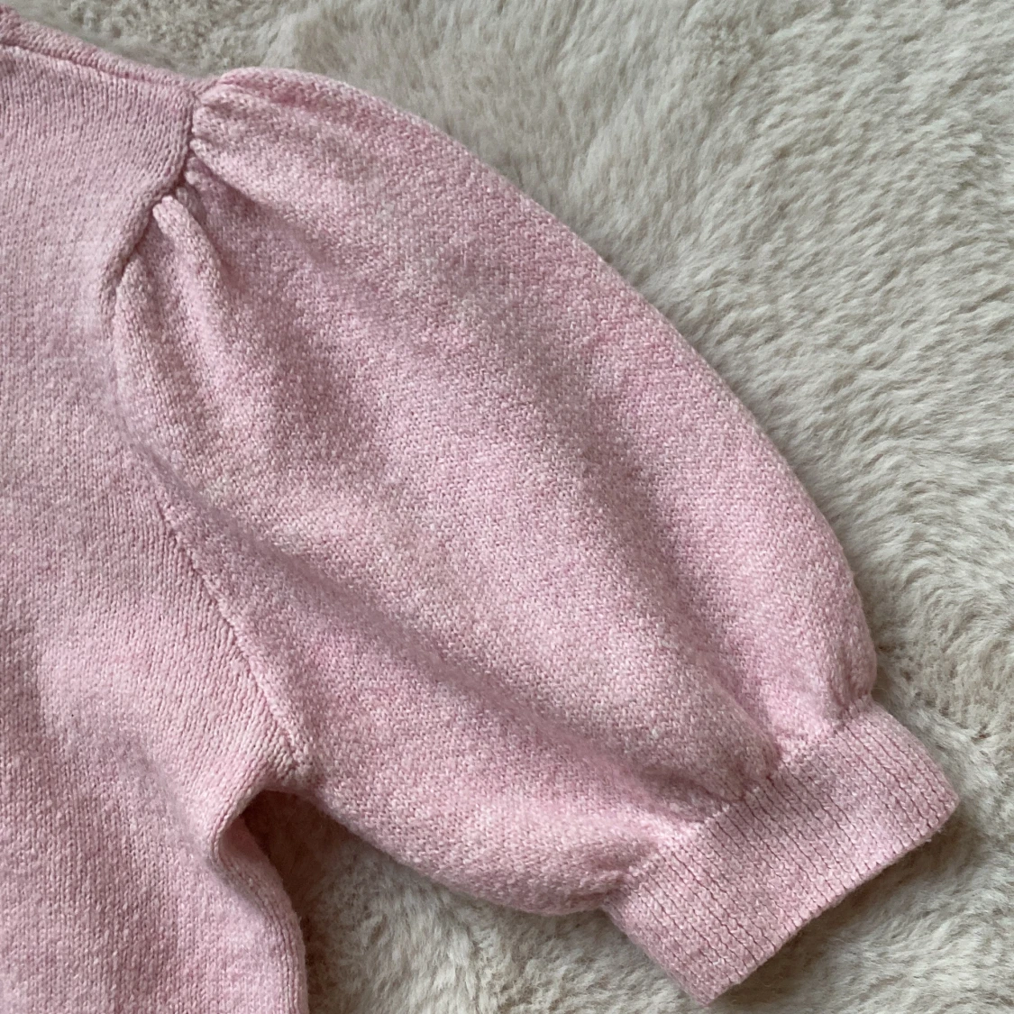 Ljusrosa stickad tröja från Gina Young💗 - 1