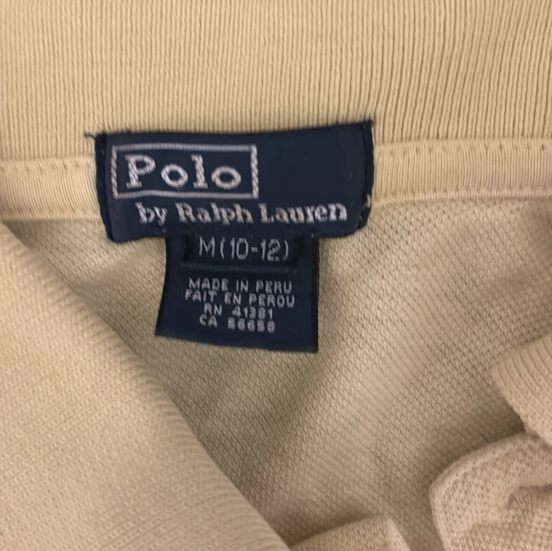 Gul pikétröja från Polo Ralph Lauren - 1