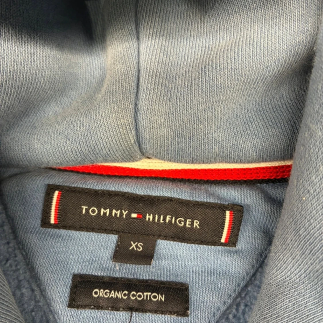 Blå hoodie Tommy Hilfiger XS - 3