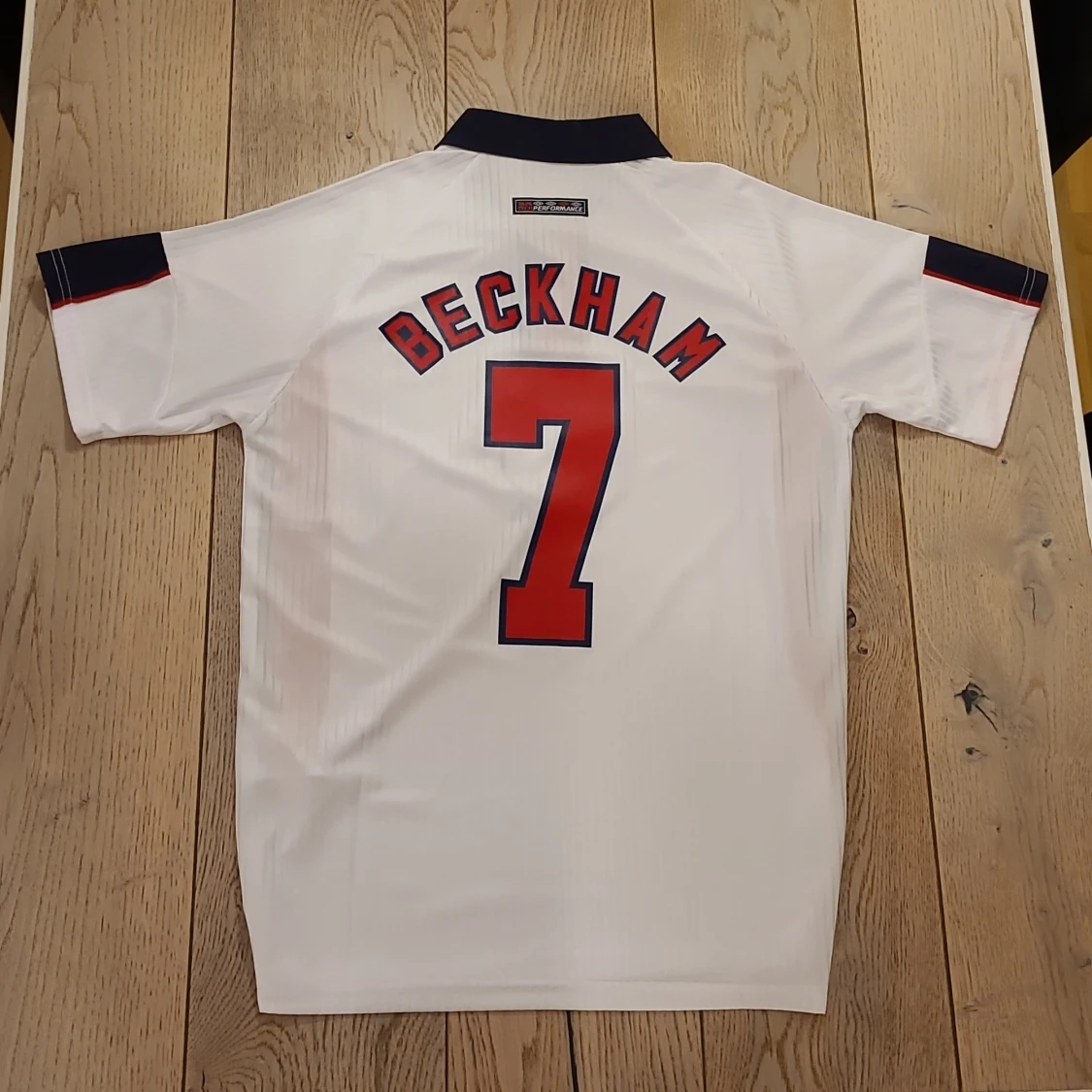 England Beckham 7 fotbollströja Umbro