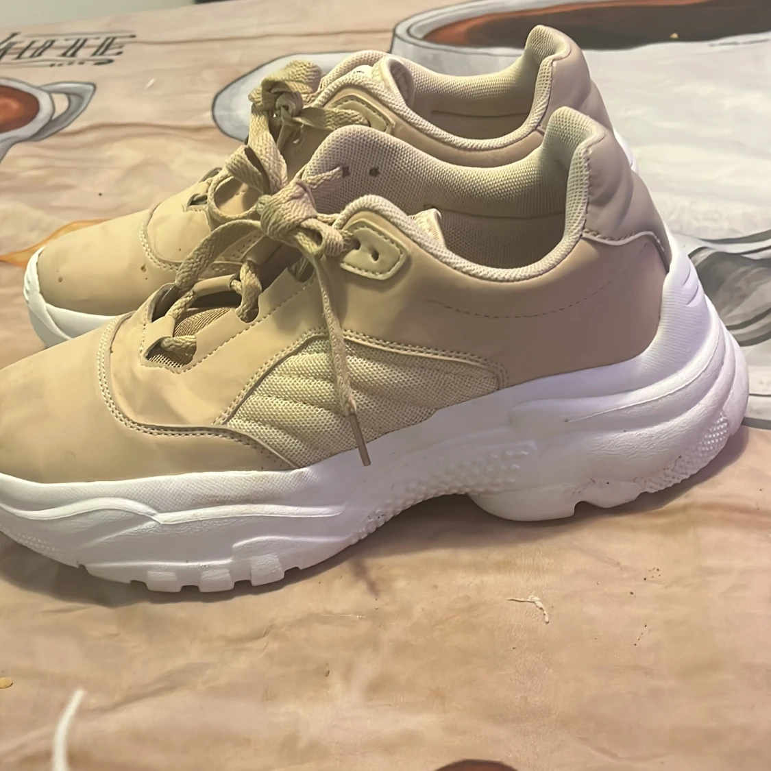 Chunky beige sneakers EU 40 - 3