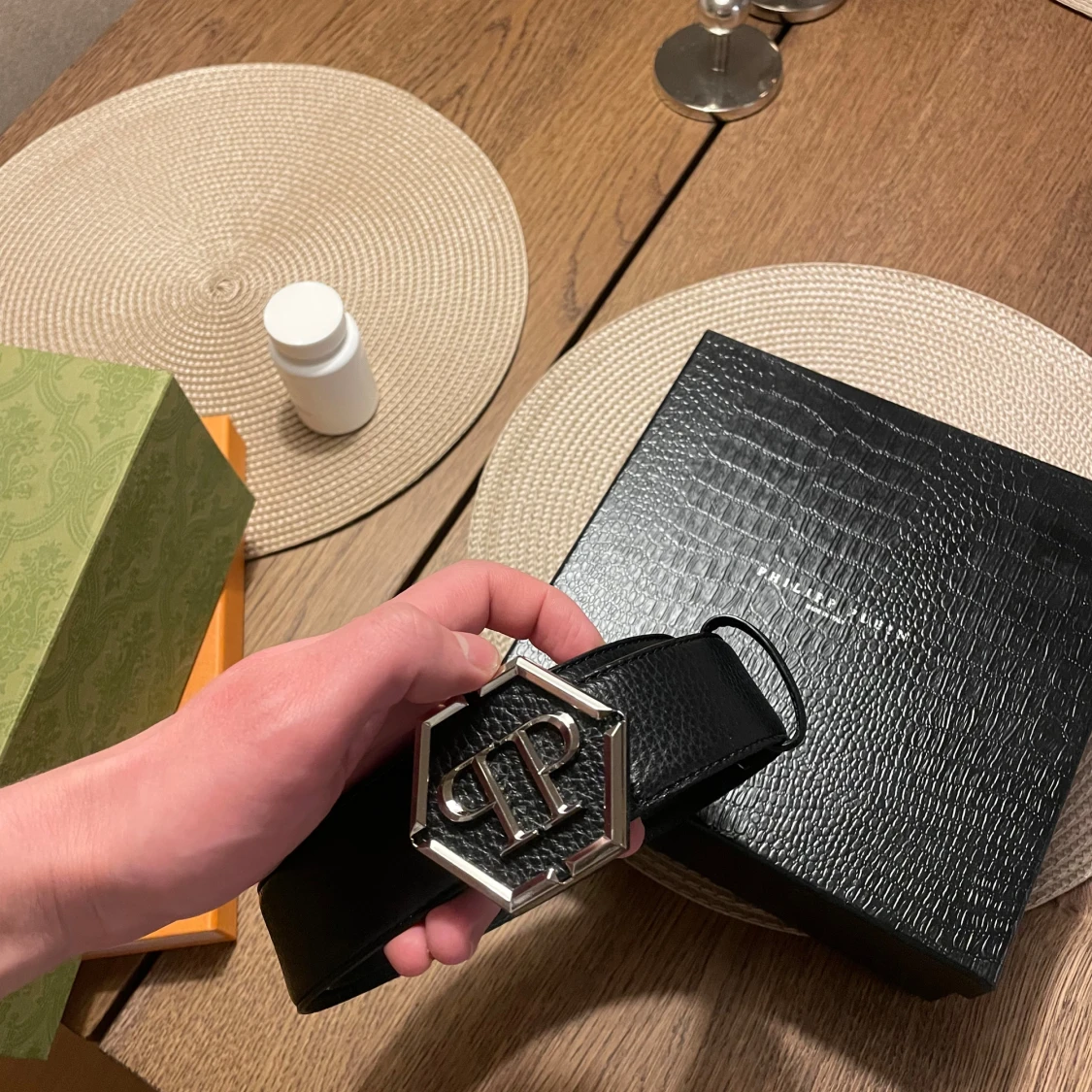 Svart bälte från Philipp Plein - 1