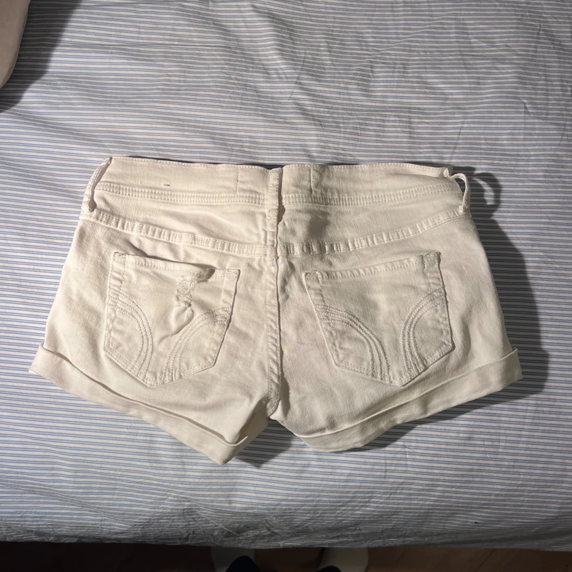 Vita jeansshorts Hollister - 2