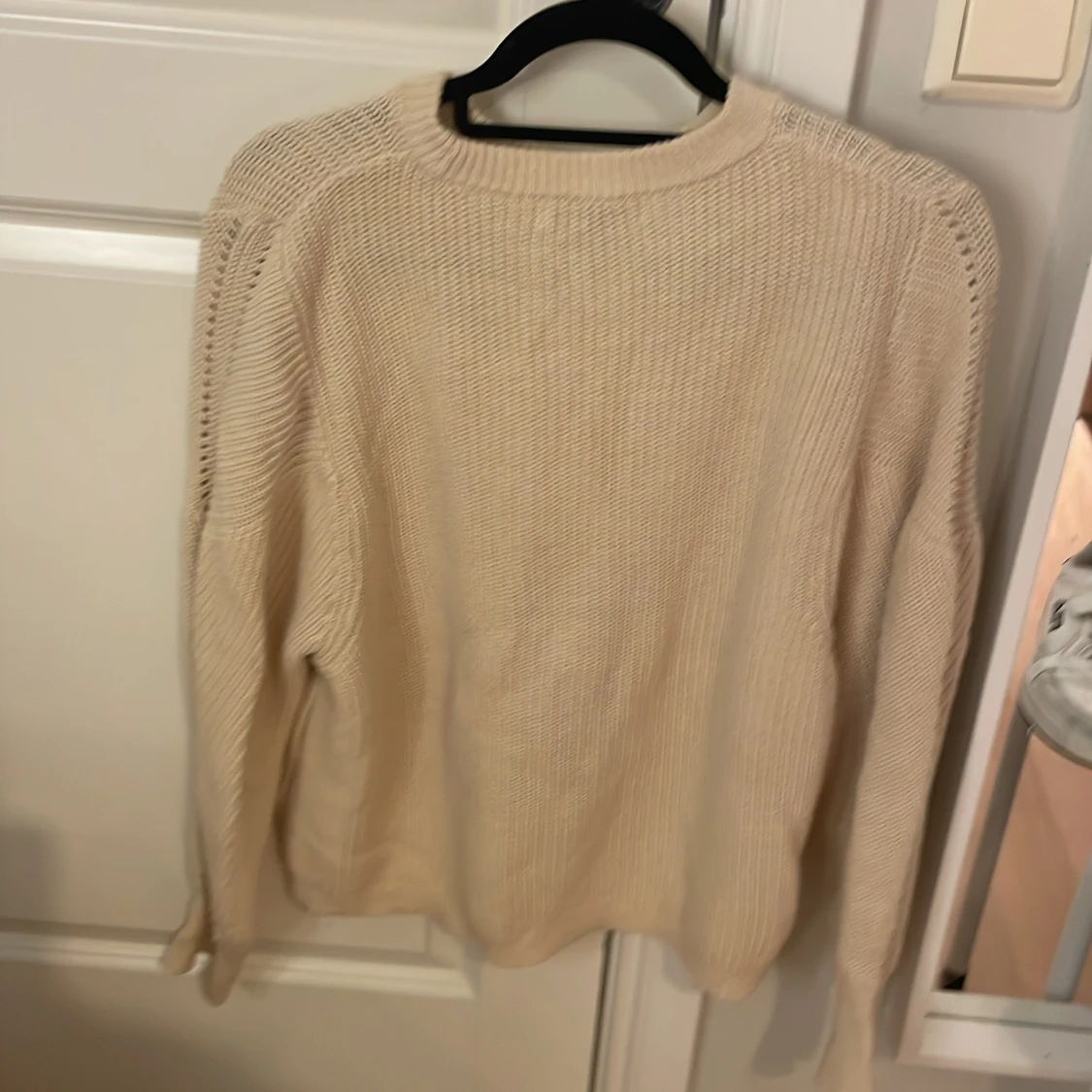 Beige stickad tröja Carin Wester XS - 1