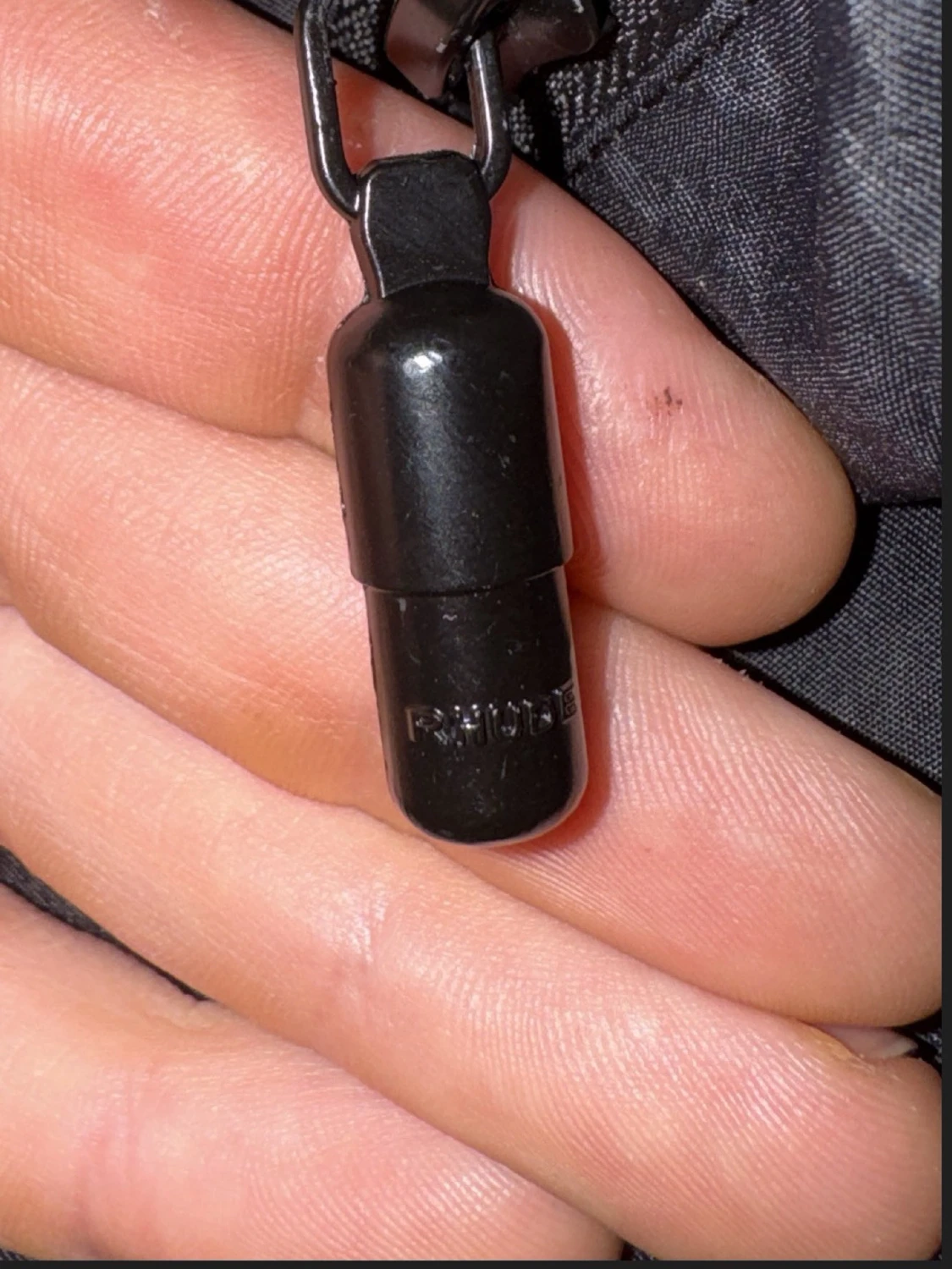 Svarta Rhude shorts med gul snörning - 3