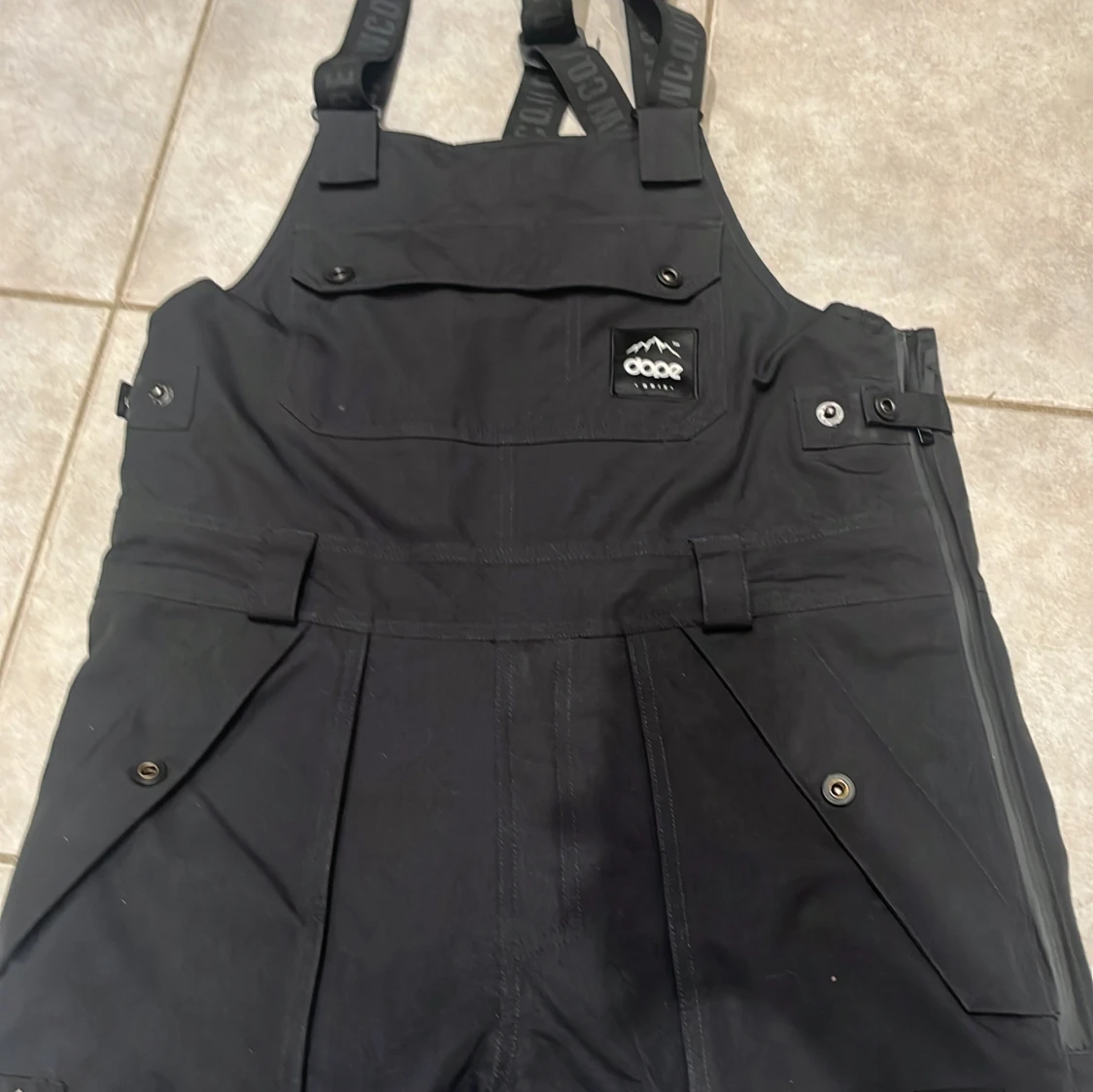 Dope snow täckbyxor med hängslen S - 1