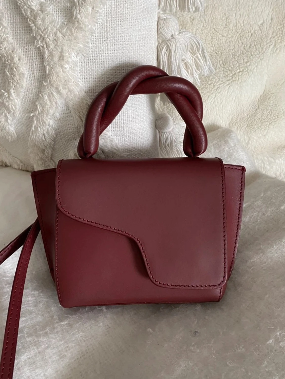 ATP atelier vinröd väska 