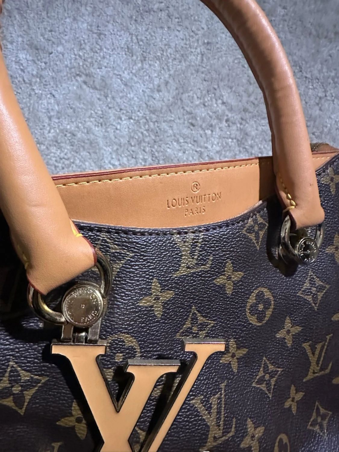 Louis Vuitton monogram handväska - 1